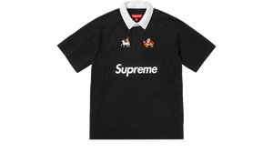 Short Sleeve Rugby Black