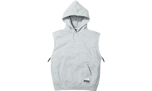 The North Face Convertible Hooded Sweatshirt Heather Gray
