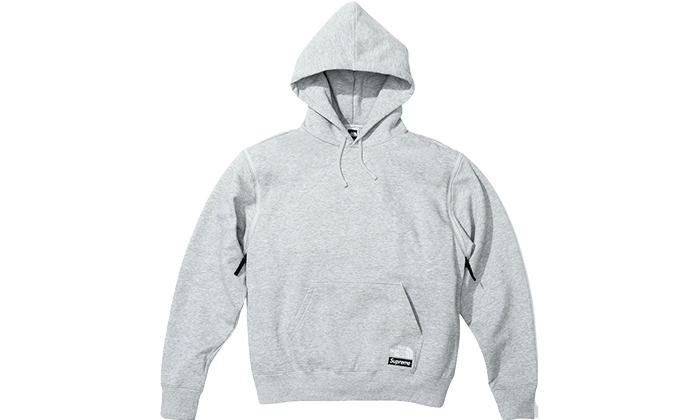 The North Face Convertible Hooded Sweatshirt Heather Gray