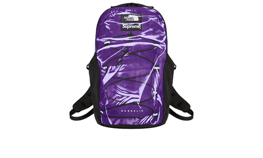 The North Face Printed Borealis Backpack Purple