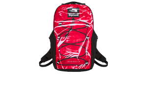 The North Face Printed Borealis Backpack Red