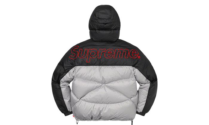 Supreme The North Face 800-Fill Half Zip Hooded Pullover Gray