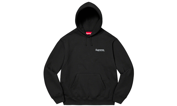 Worldwide Hooded Sweatshirt Black
