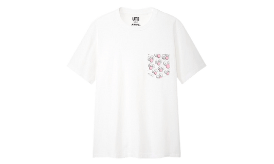 KAWS BFF Pocket T-Shirt White