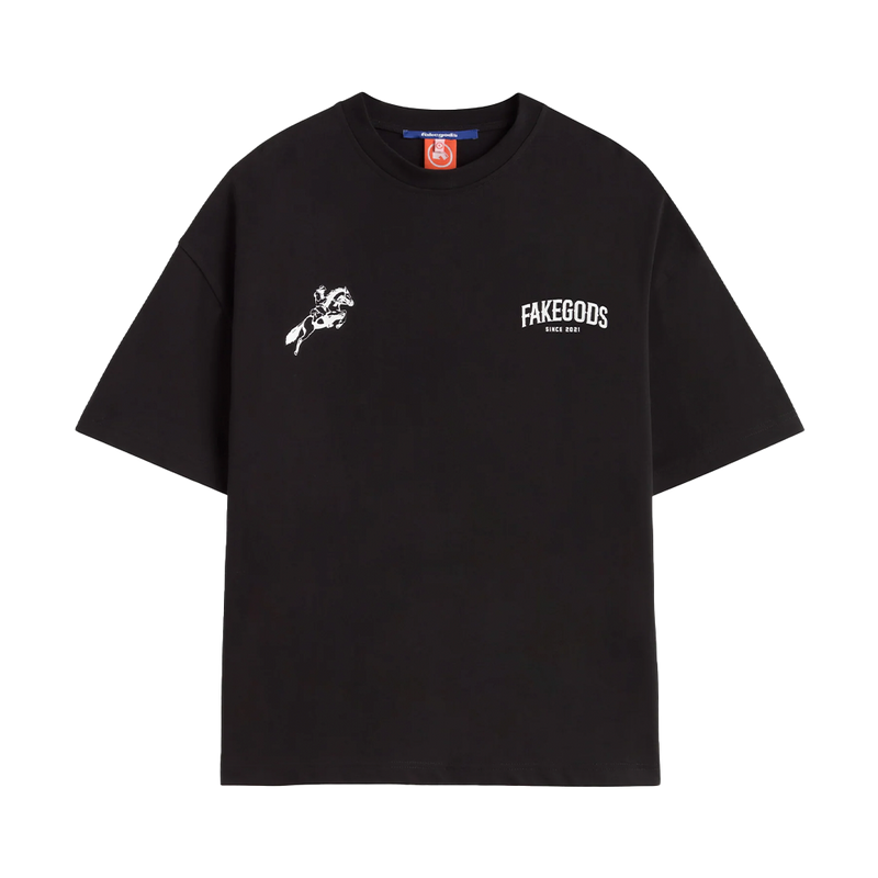 Fakegods Horse-car Tee Black