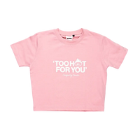 SHARK Too Hot For You Pink Top