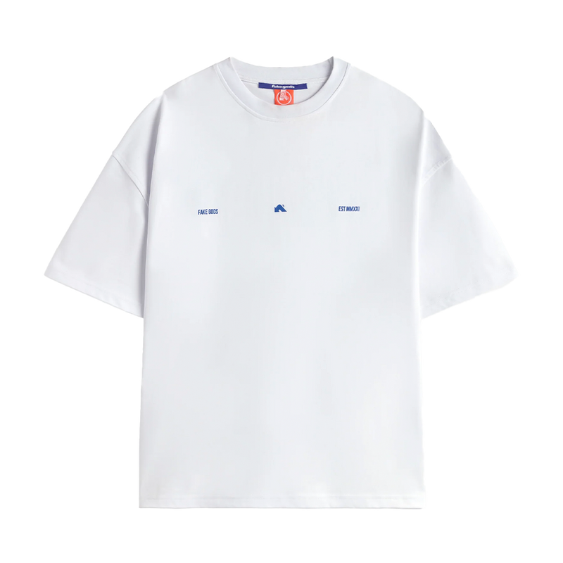 T-shirt blanc « Key Players Only » Fakegods