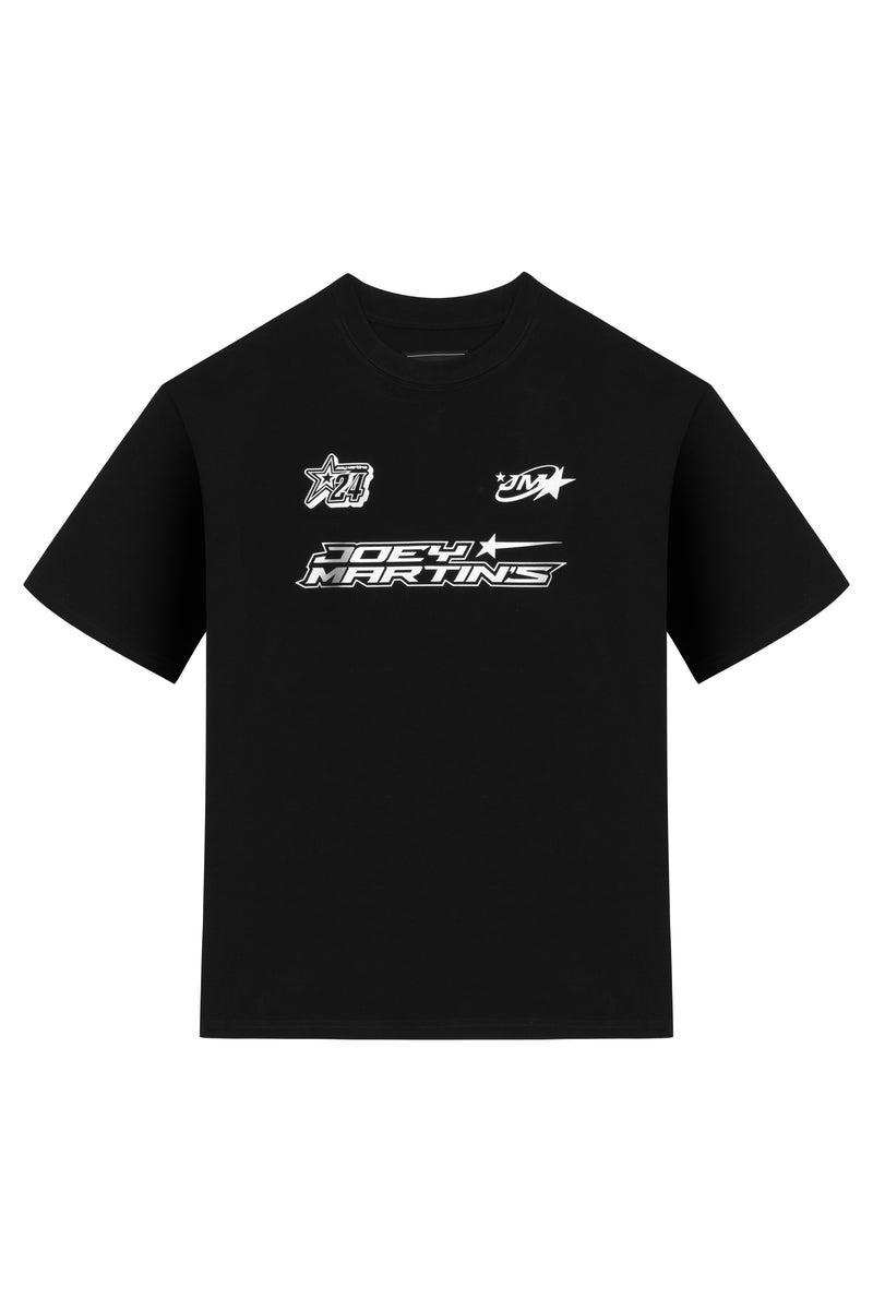 T-Shirt Motors R1 Black / Silver