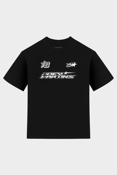 T-Shirt Motors R1 Noir / Argent