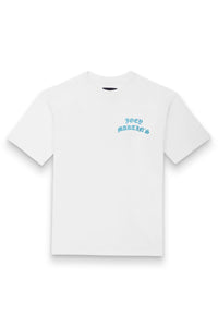 T-Shirt Skeleton 3D Blue