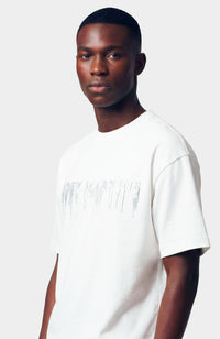 T-SHIRT JM DÉGOULINANT SILICONE BLANC