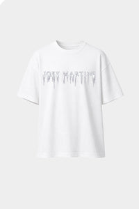 T-SHIRT JM DÉGOULINANT SILICONE BLANC
