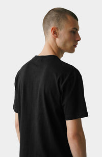 T-SHIRT JM DÉGOULINANT SILICONE NOIR