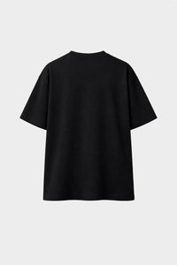 T-SHIRT JM DÉGOULINANT SILICONE NOIR