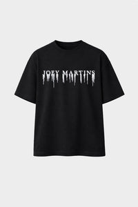 T-SHIRT JM DÉGOULINANT SILICONE NOIR