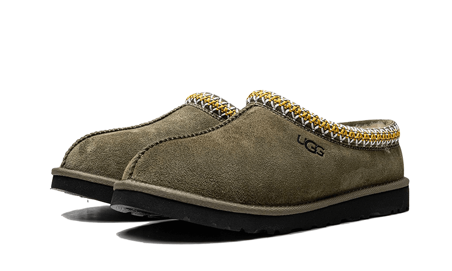 Tasman Slipper Burnt Olive Black