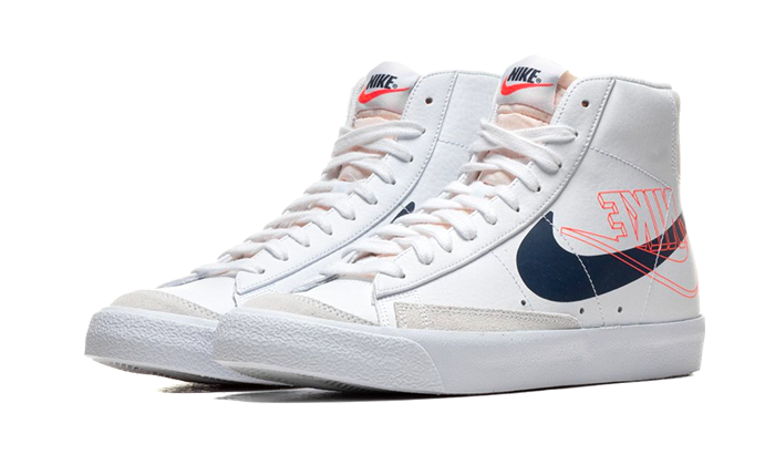 Blazer Mid '77 Reverse Logo White (8386764407111)