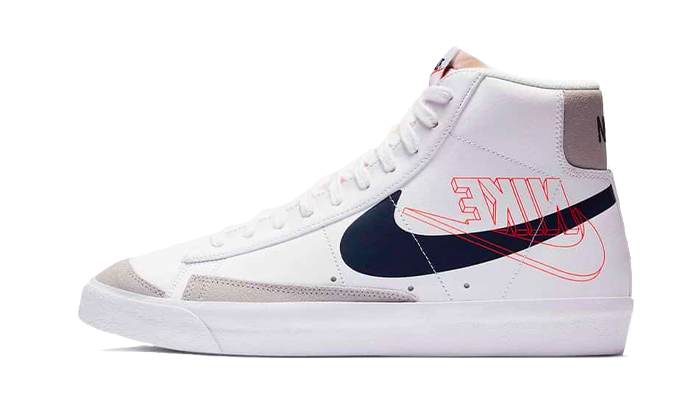 Blazer Mid '77 Reverse Logo White (8386764407111)