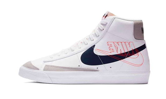 Blazer Mid '77 Reverse Logo White (8386764407111)