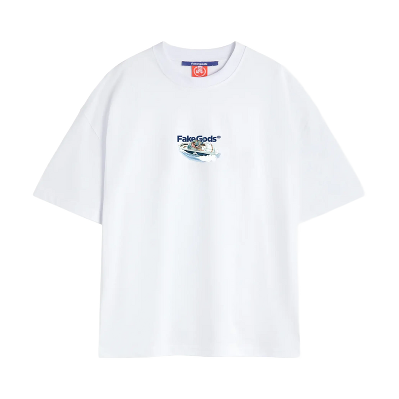 Fakegods Yacht Tee White