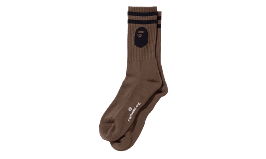Socks Ape Head Brown
