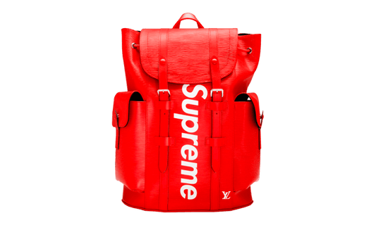 Louis Vuitton x Supreme Christopher Backpack Epi Red