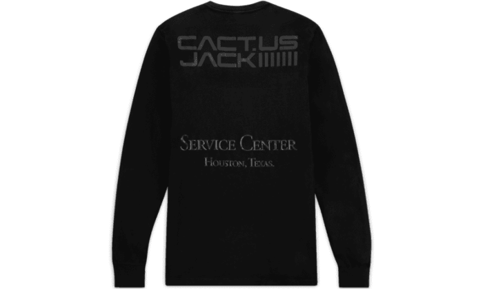 Travis Scott Cact.us Corp HB LS T-Shirt Black