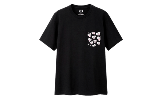 KAWS BFF Pocket Black T-Shirt